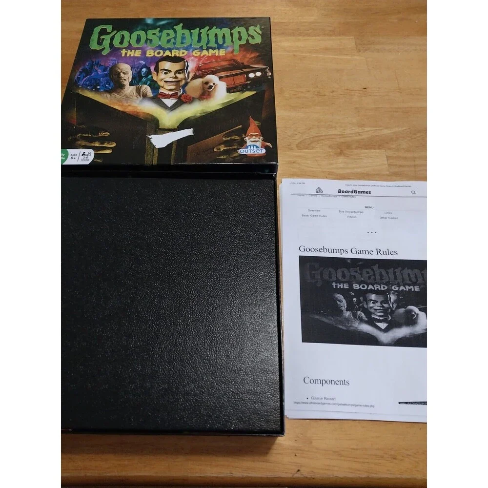 Goosebumps Halloween The Monster Mayhem In Madison Board Game